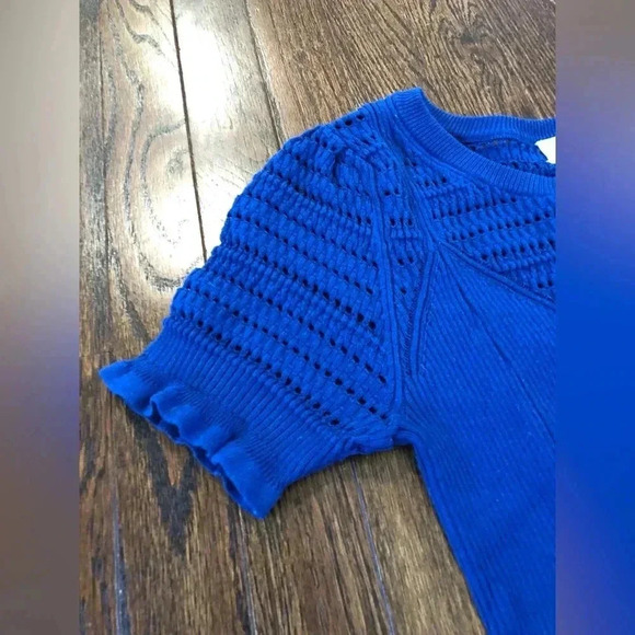 Maeve by Anthropologie Women’s S Promenade Knit Dress in Blue - VGUC! - Picture 10 of 16